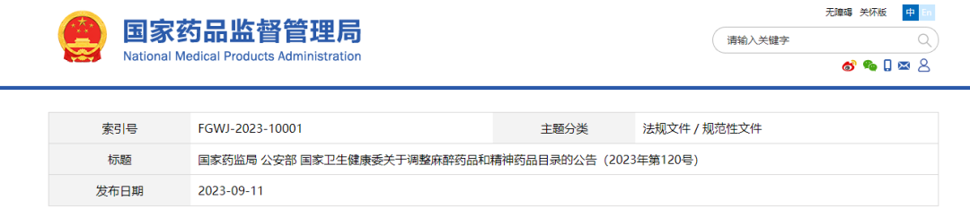 依托咪酯列入第二类精神药品目录！依托咪酯检测，势在必行